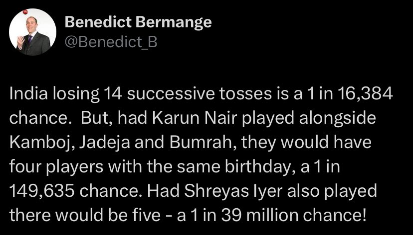 anupr3's tweet image. For the sake of that statistics also doubt Karun Nair deserve chance !