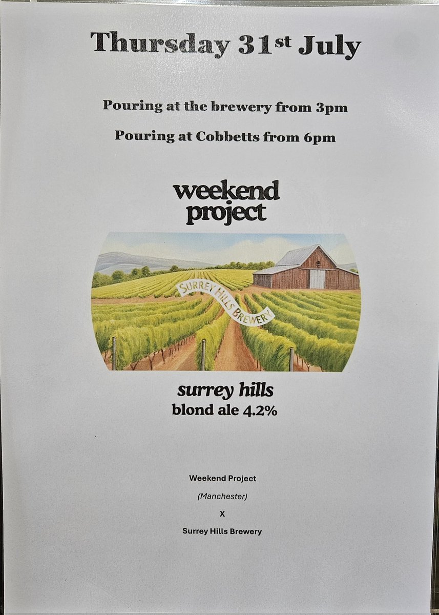 Cobbetts beers (@cobbettsrealale) on Twitter photo 