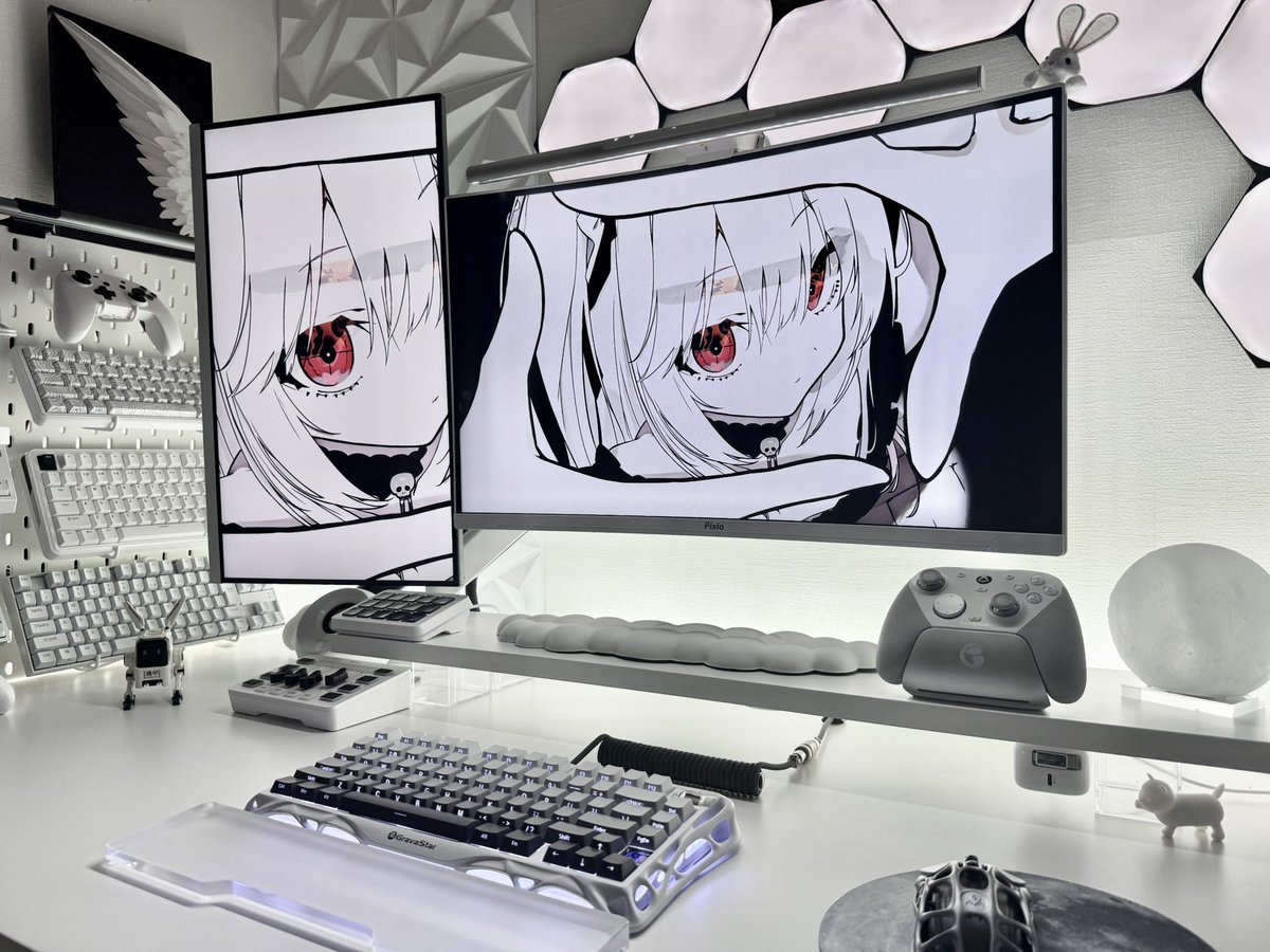 kirak_mono's tweet image. ♦️👁️‍🗨️

#desksetup