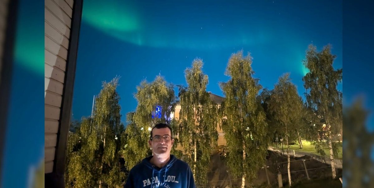 El rafaelino que vive entre auroras boreales en Noruega ellitoral.com/nosotros/rafae…