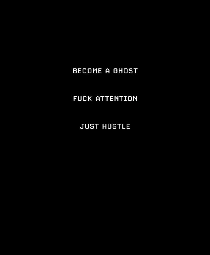 Be a man.