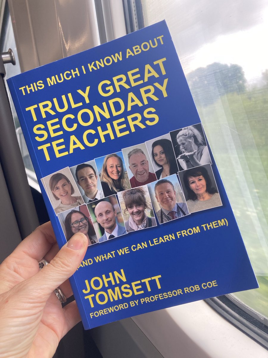 hsilva69's tweet image. Train time reading time so about to start ⁦@johntomsett⁩ new book thanks John! ⁦@MaryMyatt⁩ ⁦@teacherhead⁩ ⁦@HaringeyEduc⁩ ⁦@jon_hutchinson_⁩ ⁦@IoeResearch⁩ ⁦@PearceMrs⁩ ⁦@vicgoddard⁩ ⁦@CalmLeadership⁩