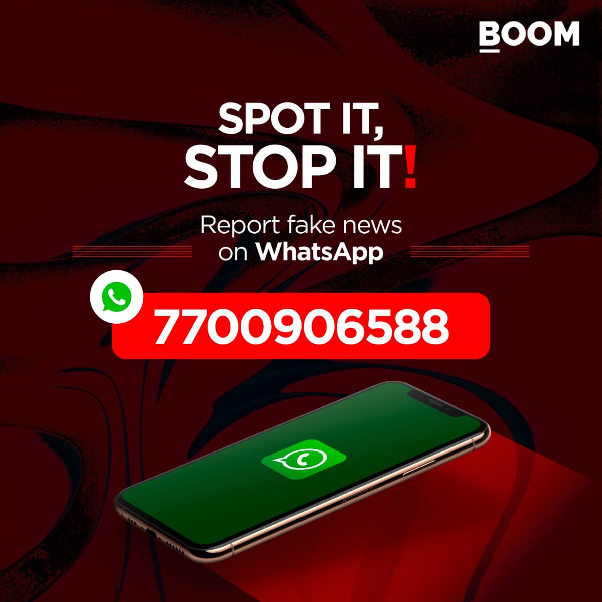 🧐 Stop &amp; Think: Before sharing, observe the visuals carefully and check for any red flags.

🔎 Check the Source: Question the source of information and search for official sources reporting the same information.

📞 Verify with BOOM: If you come across something suspicious and