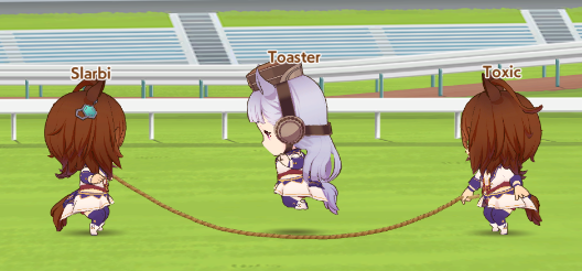 Slarbi13's tweet image. The moment Tachyon learns to clone herself, number of experiments will increase 10 times
#umamusume #AgnesTachyon