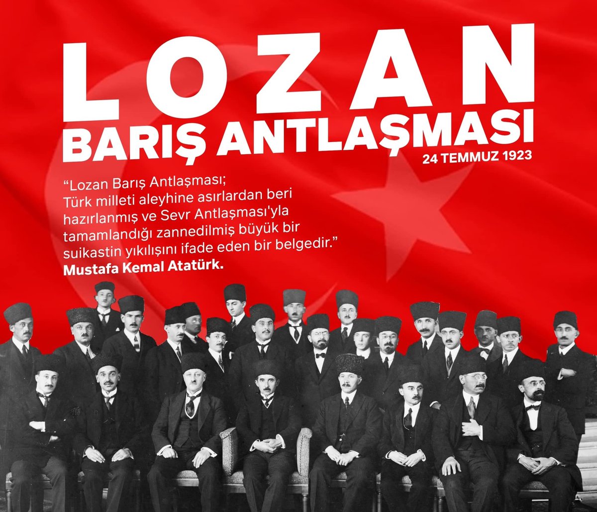 🇹🇷Türkiye 🇹🇷Cumhuriyet🇹🇷 Atatürk🇹🇷 Lozan 🇹🇷l
