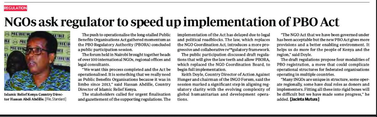PBO_RA's tweet image. PBO sector stakeholders want the Authority to speed up the development of #PBORegulations2025 . ^RC