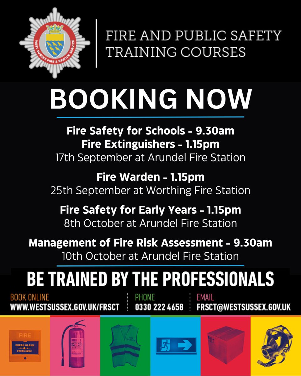 WSF&RS Fire Safety Training tweet media