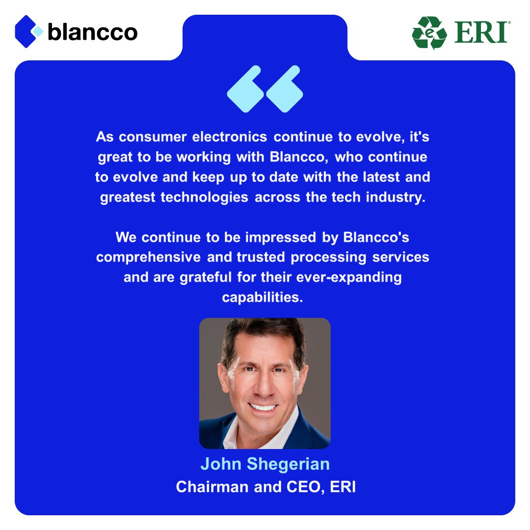 Exciting news! 📢

Blancco has expanded its Apple device erasure and diagnostics to include AirPods and the latest Apple Watch series.

A huge thank you to ERI and CEO John Shegerian for the continued partnership and support.

eu1.hubs.ly/H0lZ7Fx0