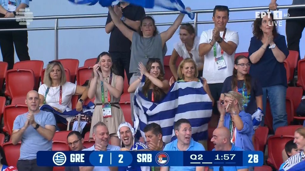 ourg1os's tweet image. Η Εθνική πόλο ανδρών το χάλκινο μετάλλιο στο Παγκόσμιο Πρωτάθλημα της Σιγκαπούρης κόντρα στη Σερβία
ΤΗΣ ΑΞΙΖΕ ΤΟ ΧΡΥΣΟ
Εδειξε ποιο είναι το εθνικό μας σπορ
#AQUASingapore25 #waterpolo #TeamHellas