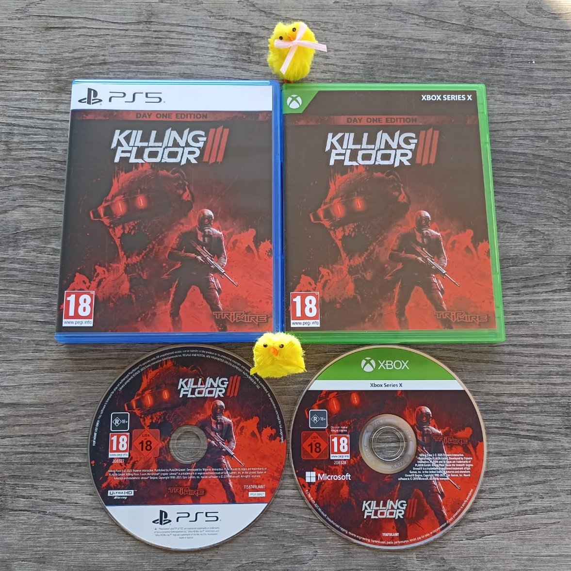 PLAION_ES's tweet image. ¡Ya está disponible Killing Floor 3 en PS5 y XBSX en físico! 🐥❤️💿
¡Entra en "Nightfall" y une fuerzas con hasta cinco compañeros de equipo para luchar contra oleadas de zeds!
¿Podrás detener a la megacorporación Horzine y su ejército definitivo?
#KillingFloor3