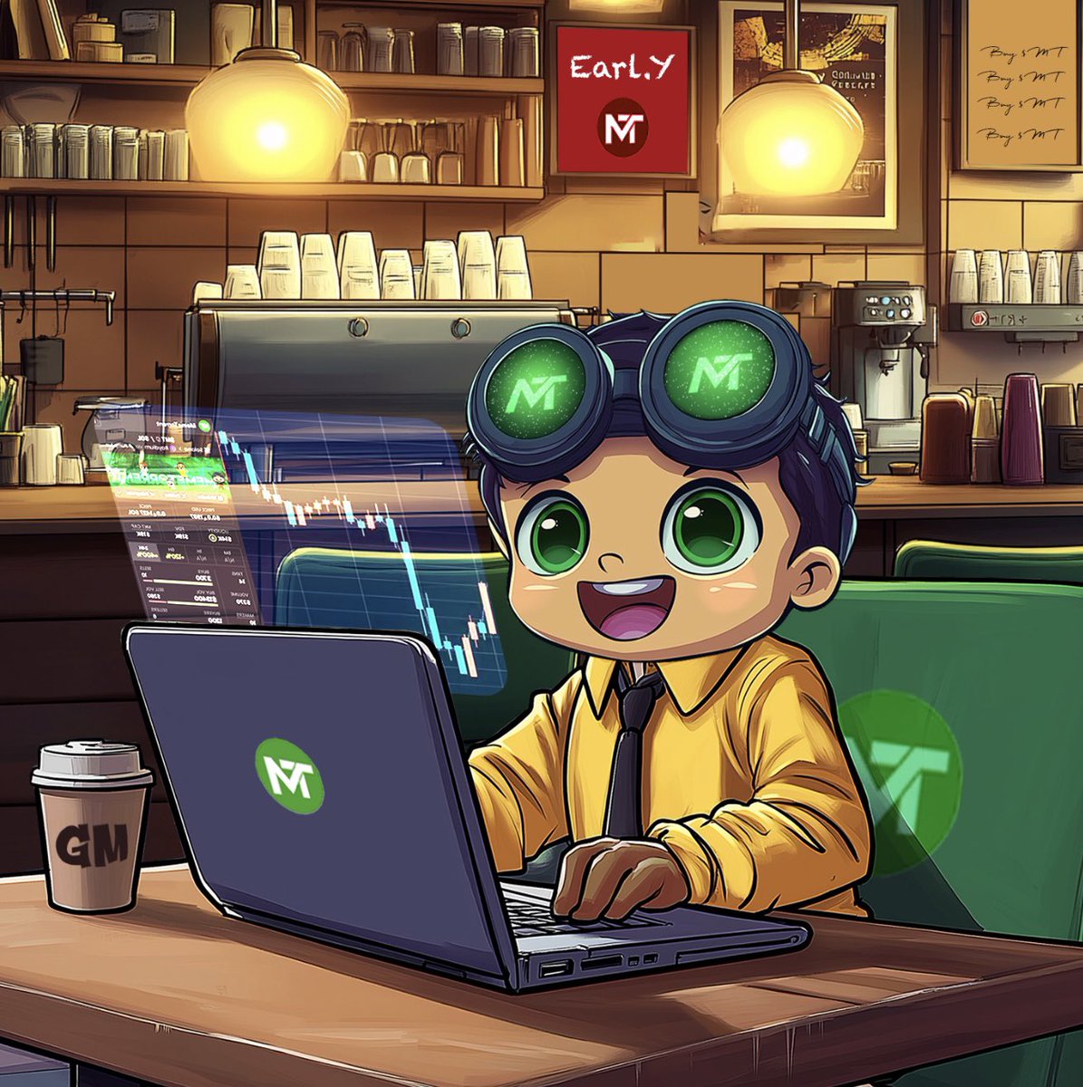 memetorrent's tweet image. GM CT Fam ☀️

Rise and Shine! 
Can we get a GM back?