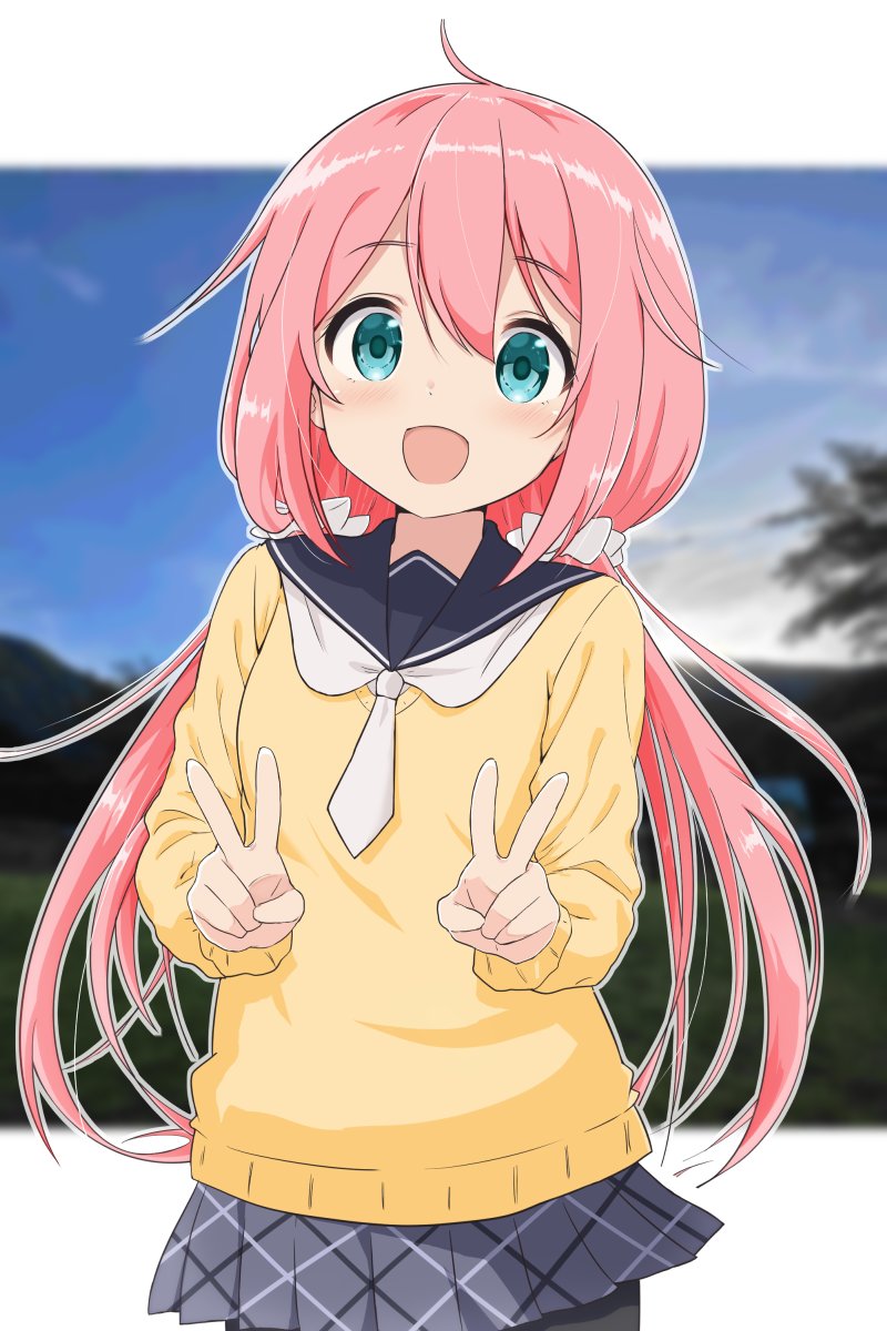 azumawari's tweet image. ちょっと修正したので上げ直し🤫
 #ゆるキャン
 #各務原なでしこ