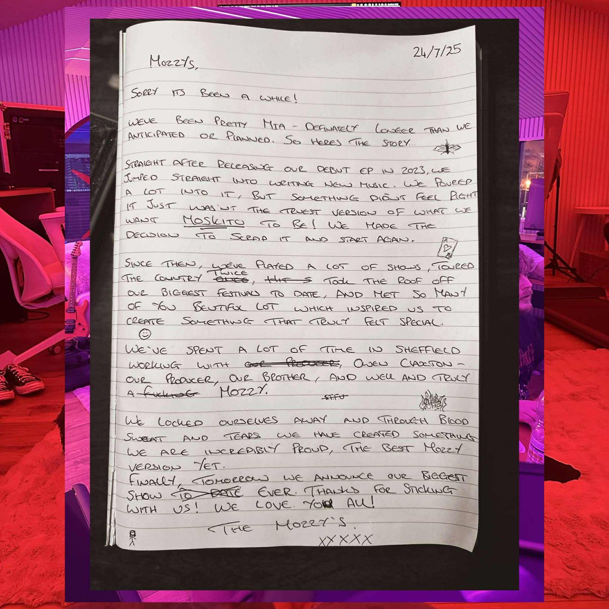 moskitouk's tweet image. Sorry it’s been a while