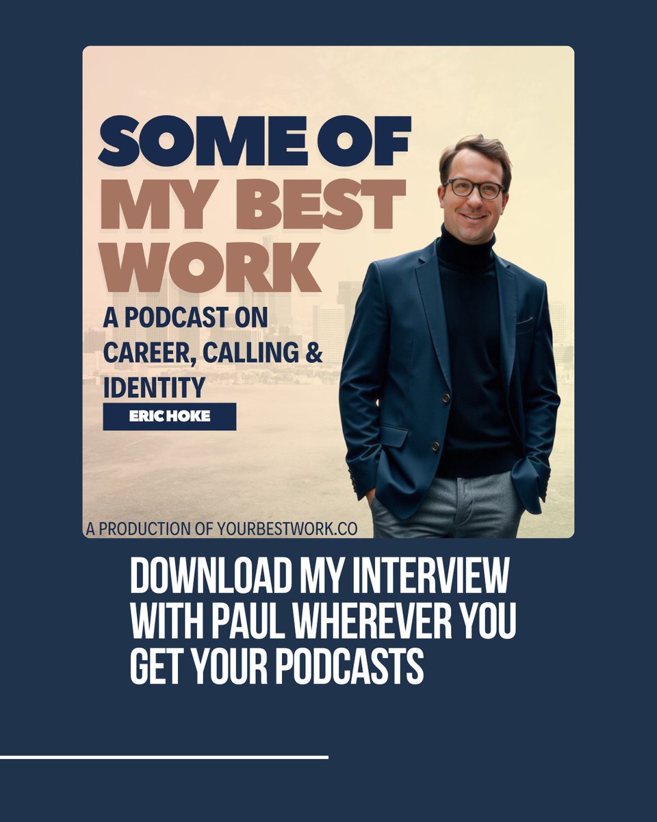 erichoke's tweet image. Paul Scribner, CEO of Raven Resources and I talk about art, advice for career changers and why you should never say "add value" in a job interview.
