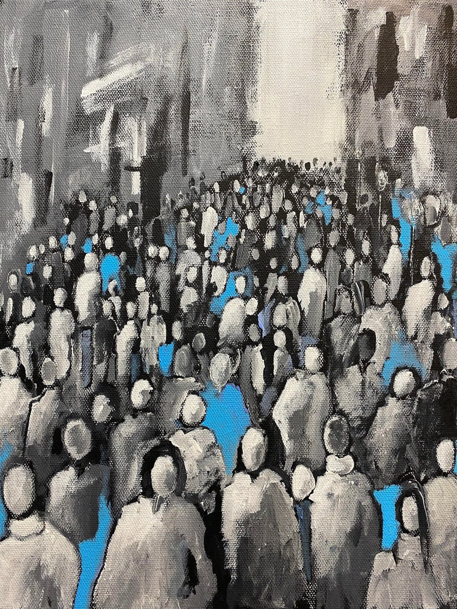 صُبح ہوتے ہی نکل آتے ہیں بازار میں لوگ
گٹھریاں سَر پہ اُٹھائے ہُوئے ایمانوں کی
’’احمد ندیم قاسمی‘‘