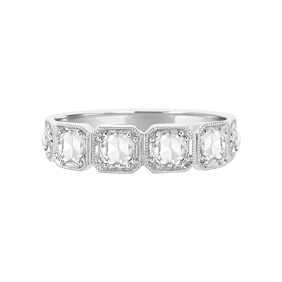 EfflerJewelers's tweet image. New Arrival!! 18k white gold rose cut diamond band with milgrain edges! Open Thursdays 10-7 @EfflerJewelers #rosecutdiamond #rosecut #ring #jewelry #design #designer #designerjewelry #18k #18kgold #trending #trendingnow #trendy #trend #trends #lux #luxury #luxurylifestyle