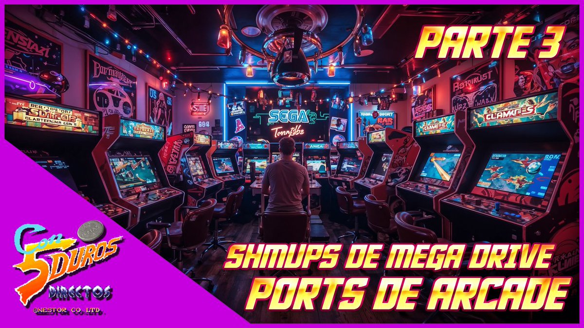 Como mañana tengo festivo esta noche vamos a aprovechar, a las 23:00 hora española peninsular Tercer y último Directo para probar los shmups de Mega Drive que son ports de arcade, bueno probar y lo que surja.

youtube.com/live/XT4qY0iMs…