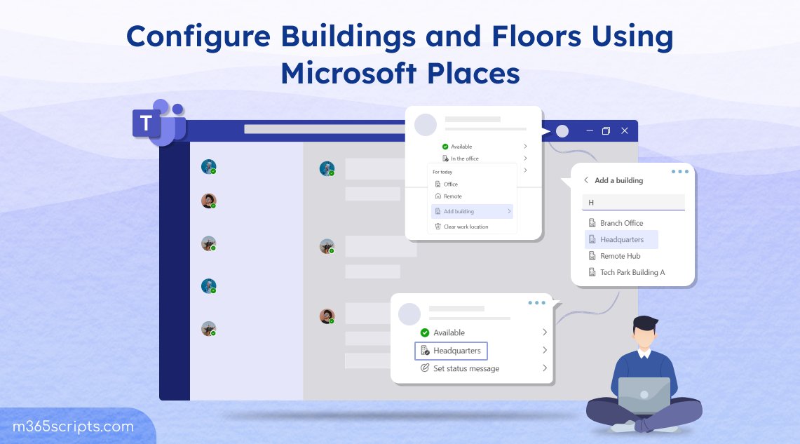 365Reports's tweet image. 🔄 Struggling with office space chaos?
Microsoft Places helps you map buildings, floors &amp;amp; workspaces, right from Teams and Outlook!

Start organizing your hybrid workplace today!

m365scripts.com/microsoft365/c…
#MicrosoftPlaces #AdminDroid