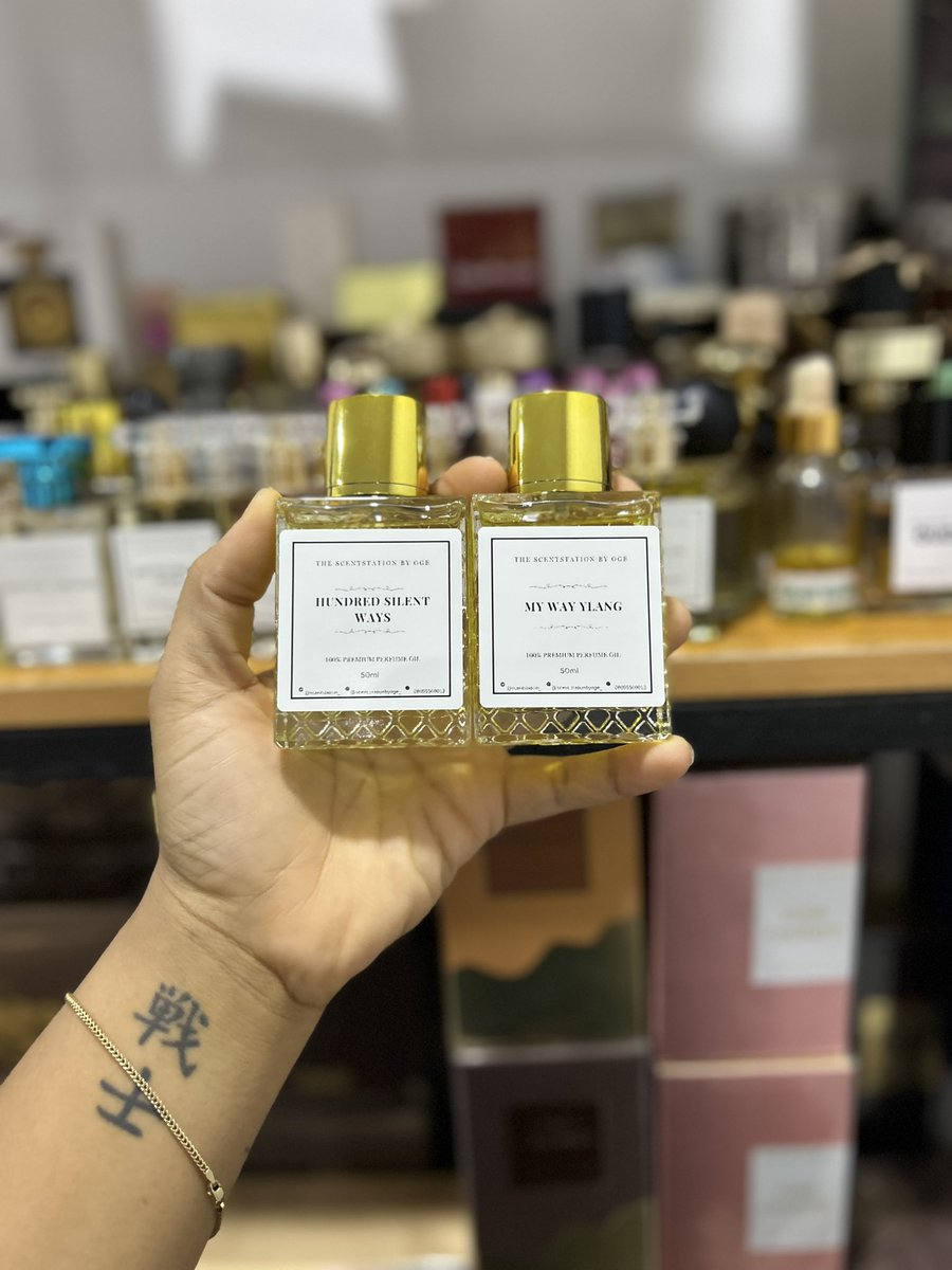 scentstation_'s tweet image. A client’s orders ✨
HSW (50ml)- N21,000
My way ylang (50ml) - N20,000
Libre intense (50ml) - N20,000
Valentino DBIR (30ml)- N14,000
Available in premium perfume oil.