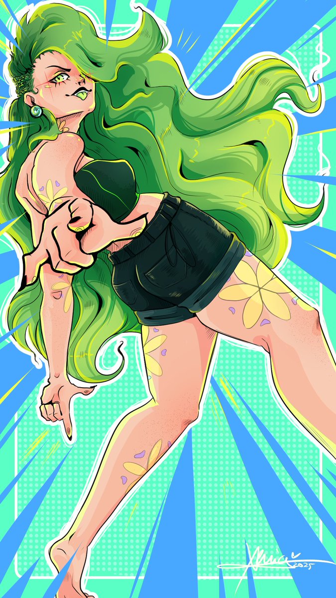 _Kuyrija_'s tweet image. And my next artfight attack goes to the wonderful @NyomiLeigh ( • ̀ω•́ )✧