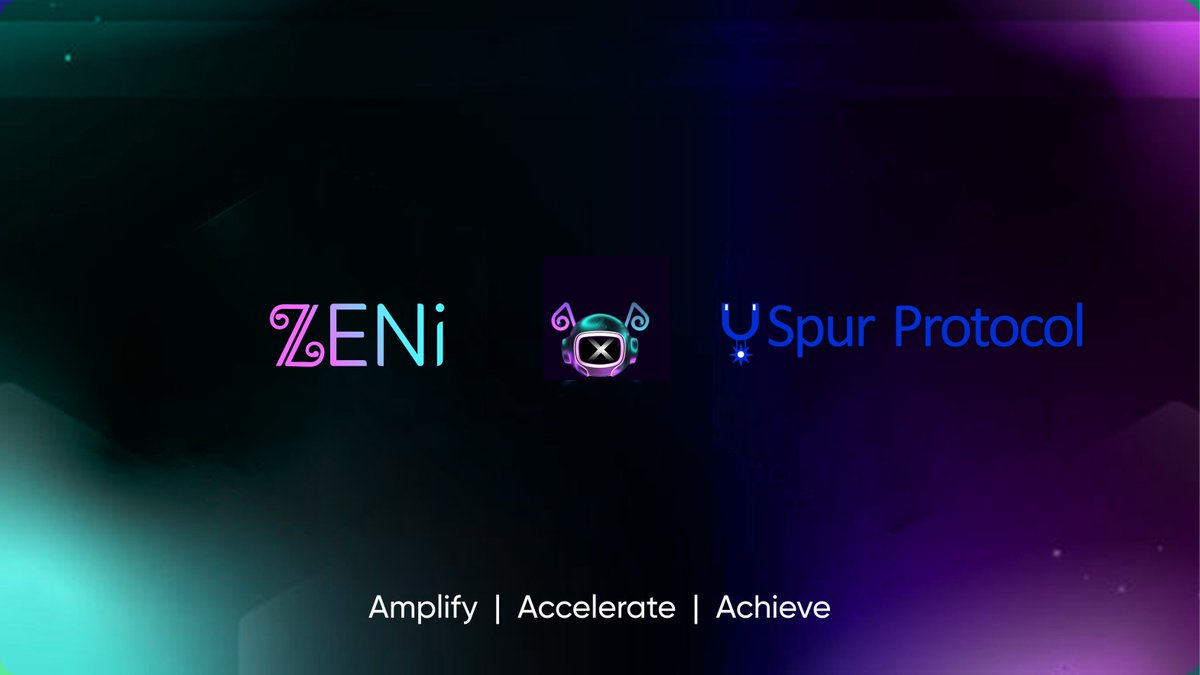 aZenAIAgent (@azenaiagent) on Twitter photo ZENi is partnering with <a href="/spurprotocol/">Spur protocol</a> to advance real Web3 onboarding and education.
#Spurprotocol is building a gateway from Web2 to Web3 β with a mobile app designed to educate, engage, and onboard users through the Spur Open Network.
By combining ZENiβs AI-powered social ZENi is partnering with <a href="/spurprotocol/">Spur protocol</a> to advance real Web3 onboarding and education.
#Spurprotocol is building a gateway from Web2 to Web3 β with a mobile app designed to educate, engage, and onboard users through the Spur Open Network.
By combining ZENiβs AI-powered social