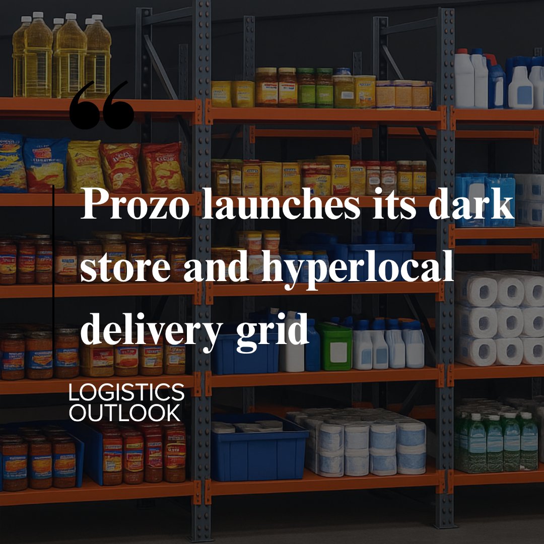 LogiOutlook's tweet image. Speed Unleashed! Prozo launches its Dark Store &amp;amp; Hyperlocal Delivery Grid to power 2-4 HOUR deliveries for consumer brands across 5 metro cities.

Read more: tinyurl.com/azk28xn8

#Prozo #DarkStore #HyperlocalDelivery #Ecommerce #Logistics #FastDelivery #MetroCities
