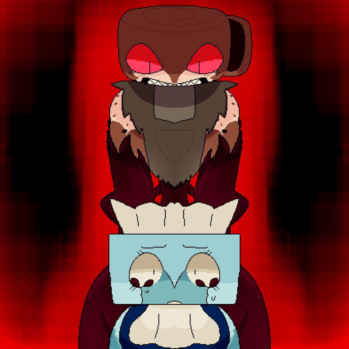 Breadsteal3r's tweet image. One way, or another! I’m gonna find ya! #dandysworld #cleaningfossil #shelly #tisha #tf2pollo