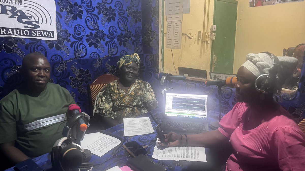 Ahead of today’s #Yekatom &amp; #Ngaïssona judgment, the #ICC team in CAR 🇨🇫 held roundtables on TV &amp; radio, aired on Radio La Voix de l’Evangile, Radio Sewa &amp; <a href="/RadioGuira/">Radio Guira</a>, with support from <a href="/UKinDRC/">UK in DRC</a>.
 
🕒 14:00 CEST - watch live: 🎥 icc-cpi.int/streaming-all-…