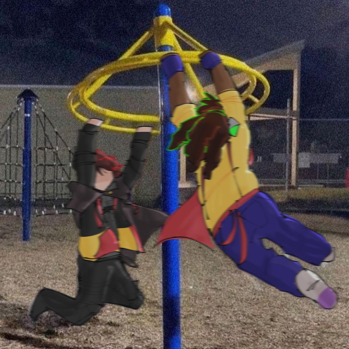 Chr1sFLA's tweet image. Just these two idiots being idiots
Nicole/MoonWalker --&amp;gt; @TheReal_Orian52 

#FracturedFreedomAU #PoppyPlaytime #PoppyPlaytimeOC #PoppyPlaytimeAU