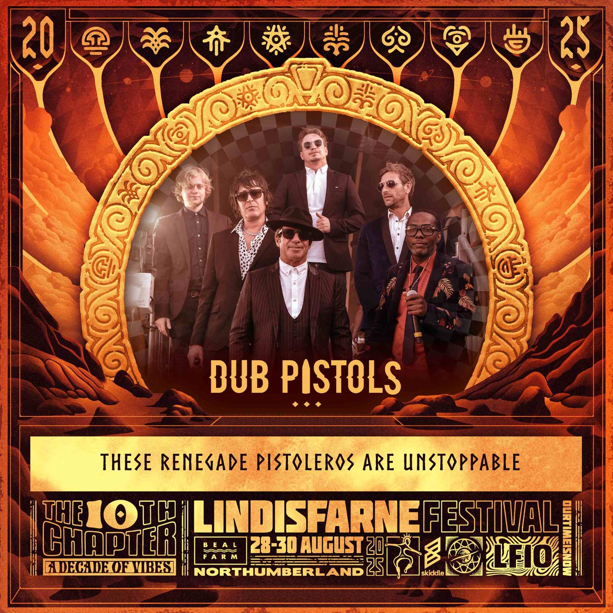 dubpistols's tweet image. Always an epic weekend @lindisfarnefest
tickets are close to selling out