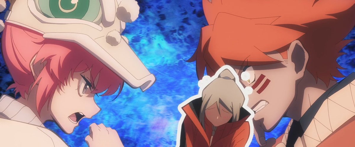 luolitbhx's tweet image. Little Johnny and Luoli being best friends WAS on my bingo card love these two heueheudh