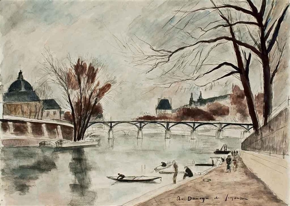 parispainting1's tweet photo. Le Pont des Arts, Paris
by André Dunoyer de Segonzac
in 1925
#Paris #Parisjetaime #visitparisregion #ExploreFrance #France #cityscape #Seine #pontdesarts #lovelockbridge #institutdefrance #Louvre #andresegonzac https://t.co/lYPskOQwjS