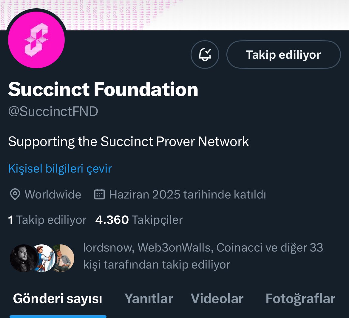SHittoshii's tweet image. I can't wait for the official announcement. The @SuccinctLabs team is moving forward with rapid and clear steps. They may be among the best build teams recently.
How much total $PROVE I'll receive is still a major concern.
I hope everything goes well.