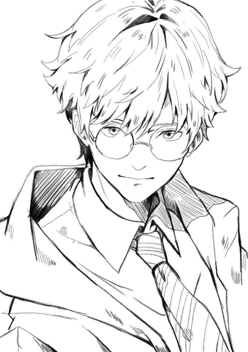 Yo_roppaArts's tweet image. These days I've been unsure about what to draw, so I just sketched something randomly, maybe it's Harry Potter?
#sketch #harrypotter