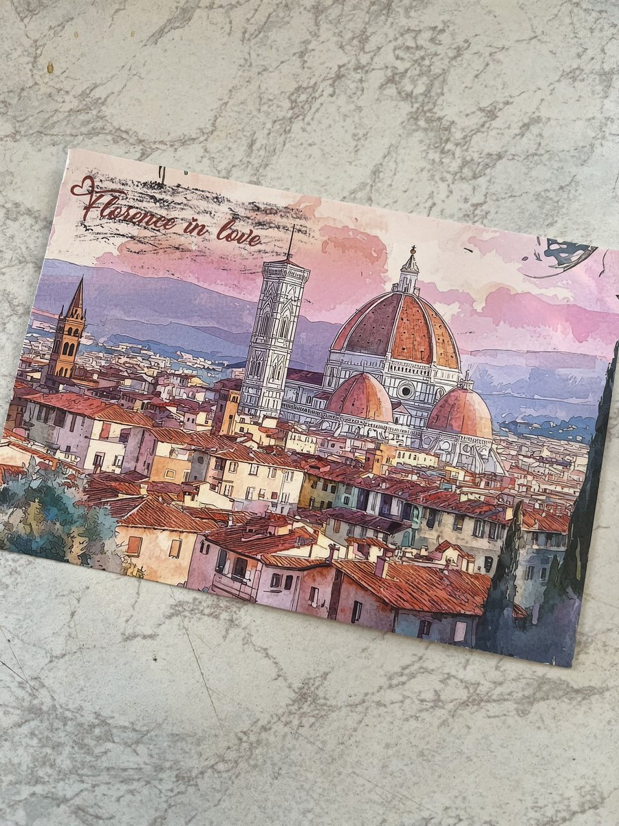 deliberateact's tweet image. My postcard arrived!! β€οΈ thank you #fannibalsinflorence