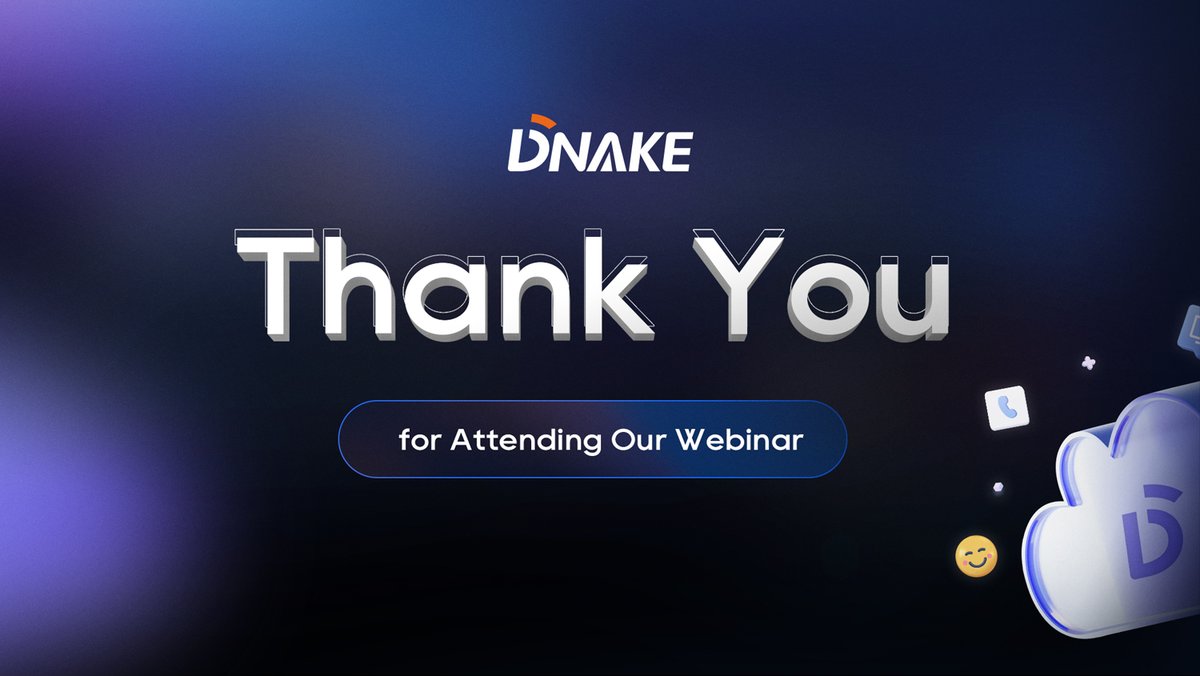 Huge thanks to everyone who joined our DNAKE Cloud 2.0.0 webinar! 🙌 Your amazing questions unlocked incredible insights. 🤩

Missed it? Watch the replay:
▶️ youtu.be/NDow-MkG-nw

What possibilities should we explore next? Comment below! ⬇️

#DNAKE #CloudInnovation #Intercom