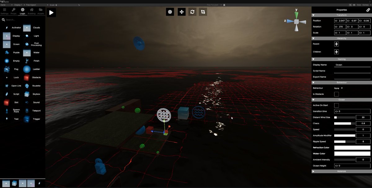 The new room editor is coming along nicely 💪