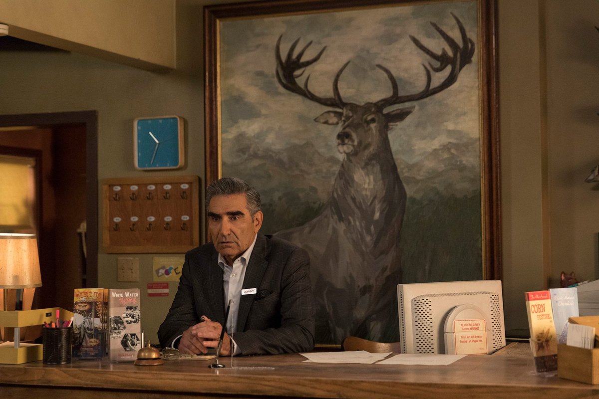 DovecotStudios's tweet image. This week's #OnlineArtExchange theme is film and cinema, so we have chosen After, After, After Monarch of the Glen by Peter Saville🦌
Edward Landseer's original 1851 painting has been reproduced for various TV and film projects, including Schitt's Creek🎥
@artukdotorg