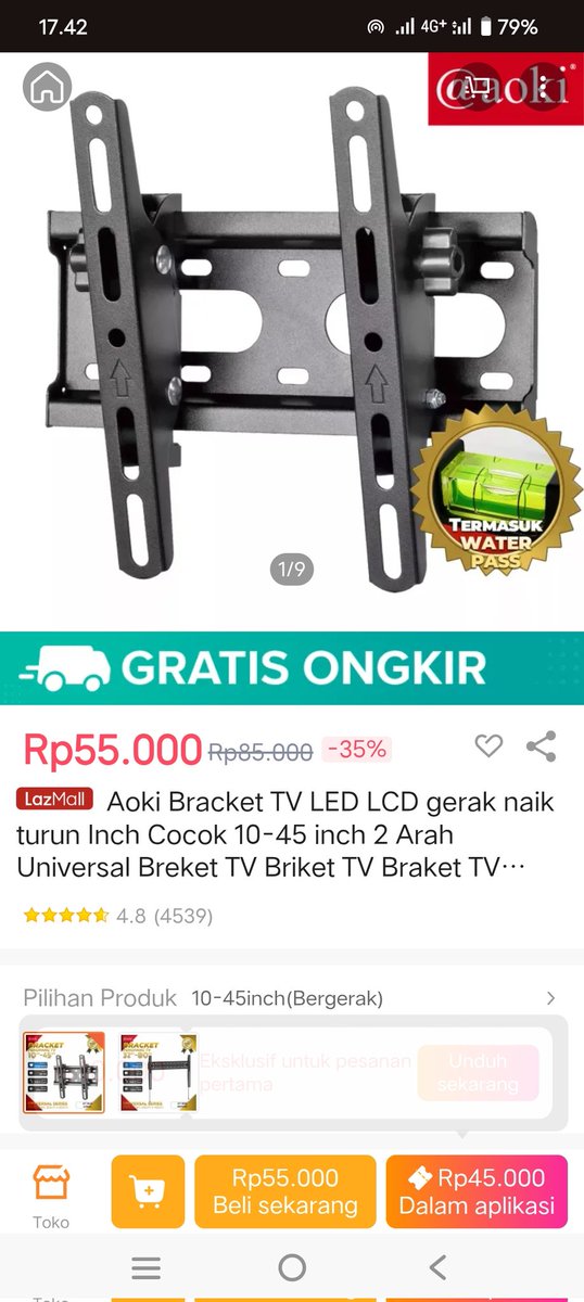kalian yang sudah Nungguin Promo Pesta Gajian siap-siap nih besok banyak promo di lazada pesta gajian, ada diskon s.d 250rb, voucher bonus s.d 500rb dan masih banyak lagi lho!! 👍
lazada.co.id/products/pdp-i…