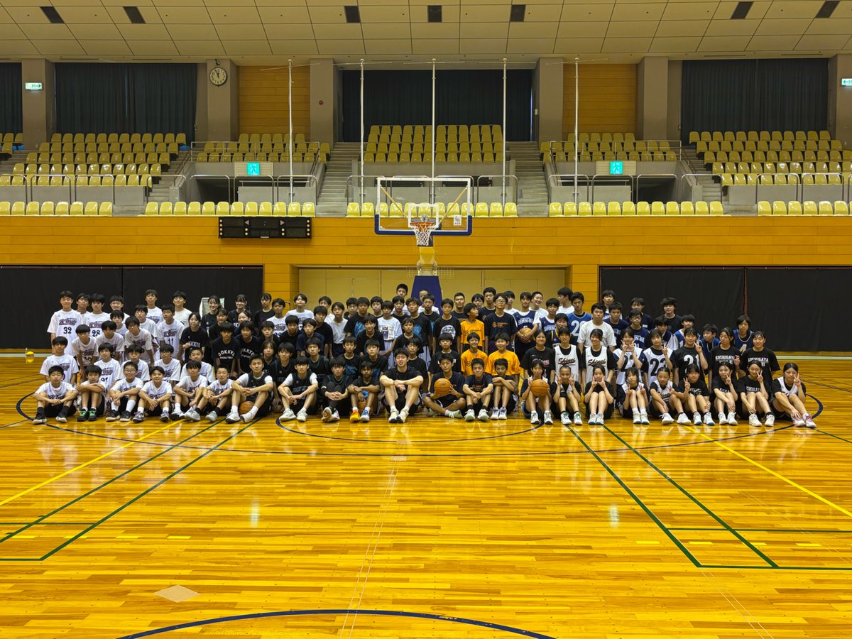 KoshigayaAlphas's tweet image. ✴️クリニック活動報告✴️
【越谷市立総合体育館バスケットボールクリニック】
本日、越谷市立総合体育館バスケットボールクリニックに#28 菅原 佳依 選手と越谷アルファーズユースコーチが参加⛹️♂️
越谷市内のバスケットボール部を対象に、バスケットボールの基礎から応用までを練習しました🏀
#スガ…