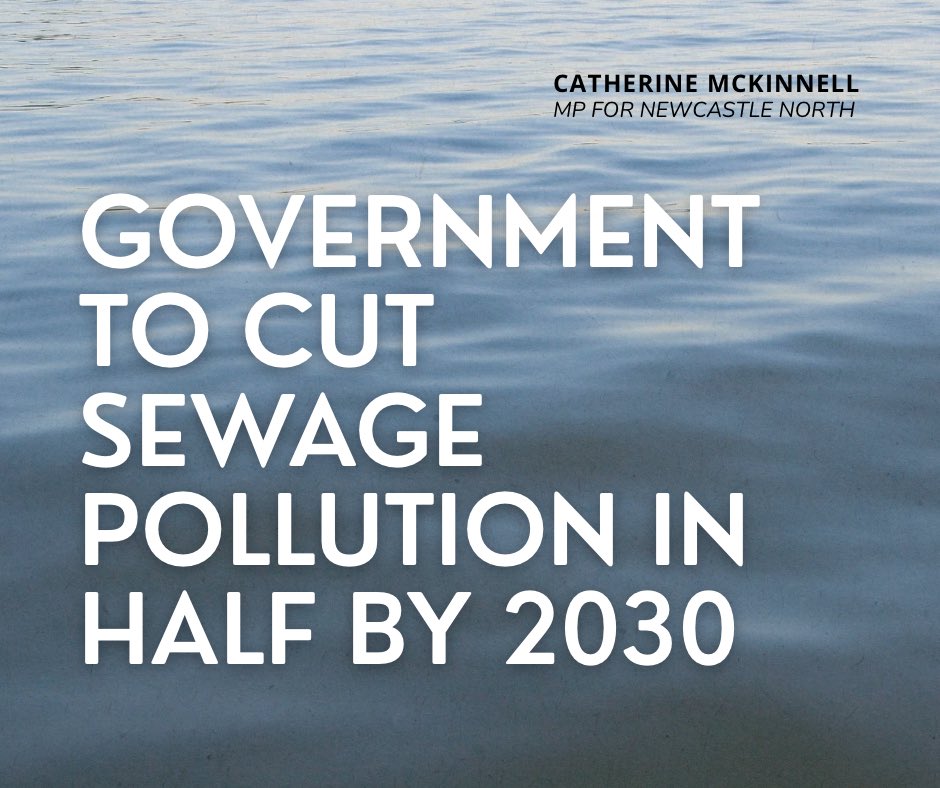 CMcKinnellMP's tweet image. How is Labour cleaning up our water?
✂️Pledged to cut sewage pollution in half by 2030
🌊 Banned unfair bonuses for water companies that don’t meet high standards
🩷Reinvesting water company fines into local clean-up projects
catherinemckinnellmp.co.uk/cleaning-up-ou…