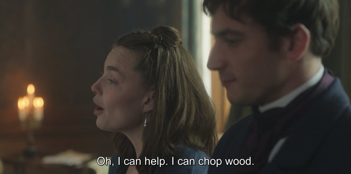 zekaelas's tweet image. Nan was so down bad for Guy 😂 First she's all excited to see him (even though, as far as she thinks Theo knows, they supposedly barely know each other) and then disappointed that he didn't greet her too. So she jumps at the chance to spend time alone with him. #TheBuccaneers