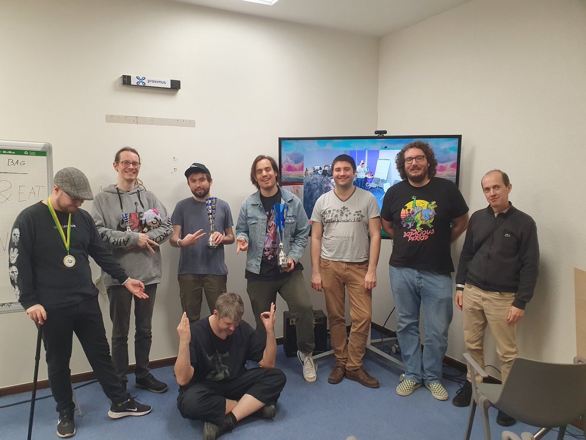 StaleDevil's tweet image. Better late then never i guess 🤣 

Congrats on your top4 gamers at brussels challenge 2025 bringing home the dough and prizes.

#GGXRDR2 #rev2forev2
1st: Nyphi
2nd: Bak0
3rd: Niad
4th: CardSurfingAlien

#BBCF
1st: Fenritti
2nd: Sir Panda
3rd: CCP Nique
4th: Hoon

Cya next year!