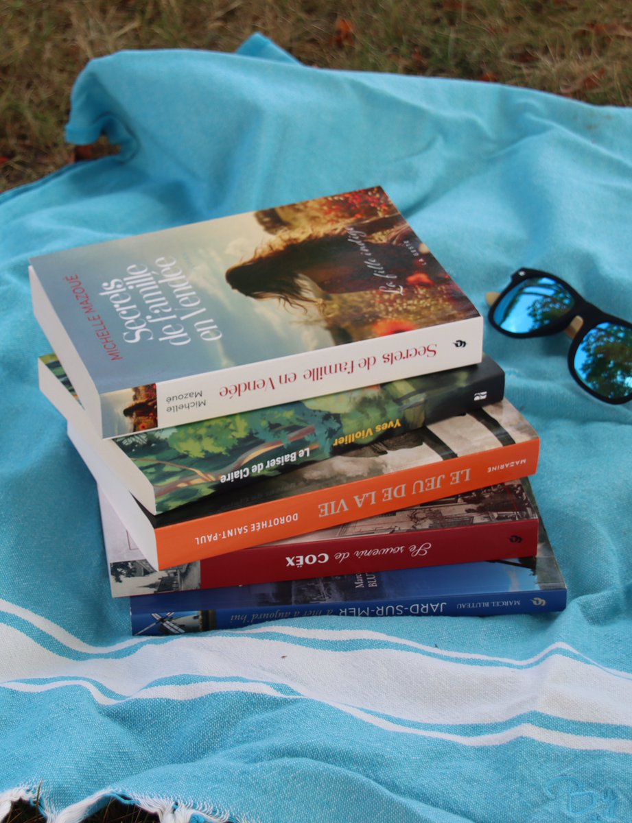 📚 Idées lecture : cet été, découvrez des livres écrits par un auteur vendéen.

😍 Romans, livres historiques, témoignages... Il y en a pour tous les goûts ! Découvrez une sélection dans notre article : go.vendee.fr/HyUzB