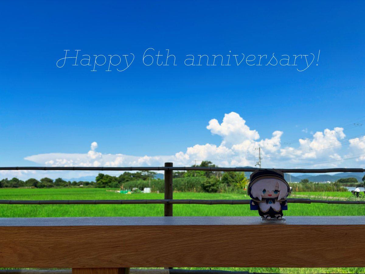 moca_soon's tweet image. アルスちゃん6周年本当におめでとう!
この6年沢山の元気とやる気を貰っています☺️
これからも無理なくアルスちゃんのペースで沢山夢を叶えられますように
お祝いイラストは初配信日に…!
#アルス6周年