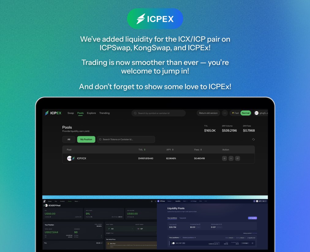 ICPEx ∞ tweet media