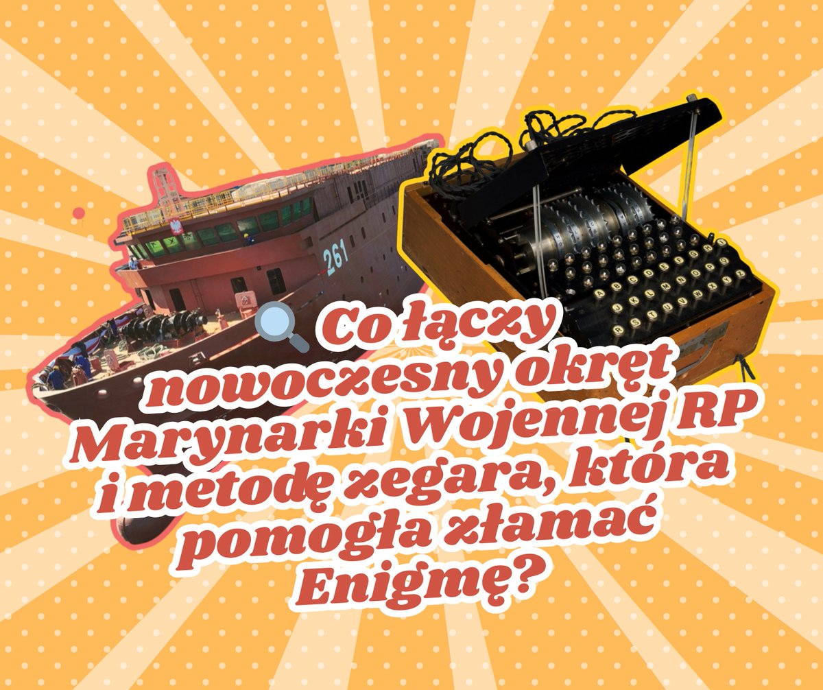 Polska's tweet image. 📅 24.07.1909 r. urodził się Jerzy Różycki – kryptolog, który rozszyfrował Enigmę, wyprzedzając działania Bletchley Park.⚓🚢 Na początku lipca zwodowano okręt jego imienia – ORP „Jerzy Różycki”.📺 Historię złamania Enigmy w serii Polacy światu @TVPPolonia przedstawiono w…
