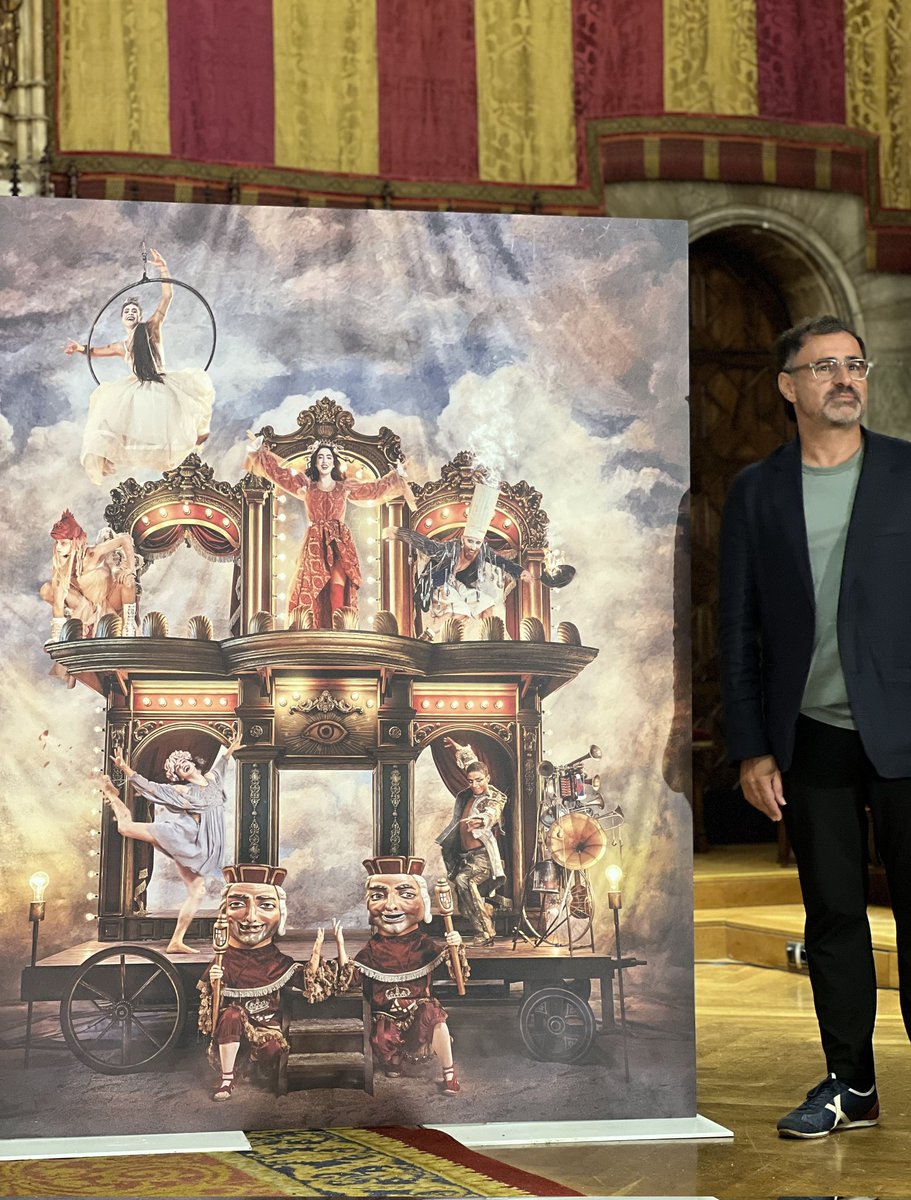 ERCbcn's tweet image. 🎭 Emma Vilarasau, pregonera de #LaMercè 2025! Una veu potent, estimada i compromesa amb la cultura del país.
🎪 I cartell de @Lluisdanes, que ens porta un carro de firaires per anunciar la festa major de la ciutat.
Què et sembla la tria? Et llegim! 👇