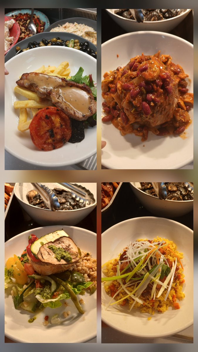 Catering at ASPH (@cateringasph) on Twitter photo On the menu in the Edukitchen today, we have ;
-Teriyaki Chicken Served with Rice, Sauce & Onion
-Grilled Gammon Steak Served with Chips, Vegetables & Salad
- Panko Breaded Goats Cheese Served with Pepper, Barley Salad & Dressing
-Vegan Chilli
#greathospitalfood
<a href="/LoveBritishFood/">Love British Food</a> On the menu in the Edukitchen today, we have ;
-Teriyaki Chicken Served with Rice, Sauce & Onion
-Grilled Gammon Steak Served with Chips, Vegetables & Salad
- Panko Breaded Goats Cheese Served with Pepper, Barley Salad & Dressing
-Vegan Chilli
#greathospitalfood
<a href="/LoveBritishFood/">Love British Food</a>