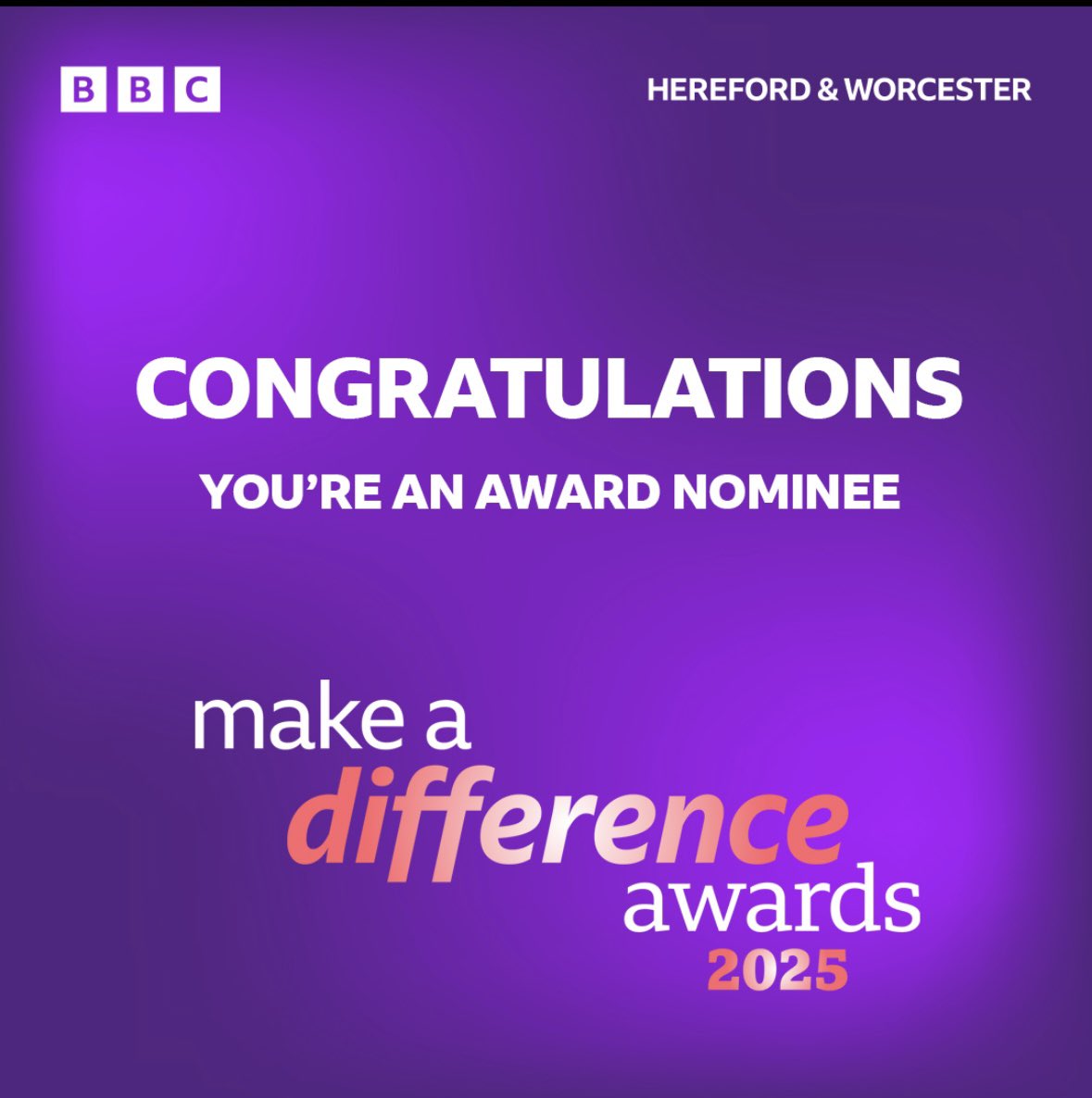 Rachel’s been nominated for the make a difference awards go Rachel 💙<a href="/RigbyHsch/">Rigby Hall School</a>